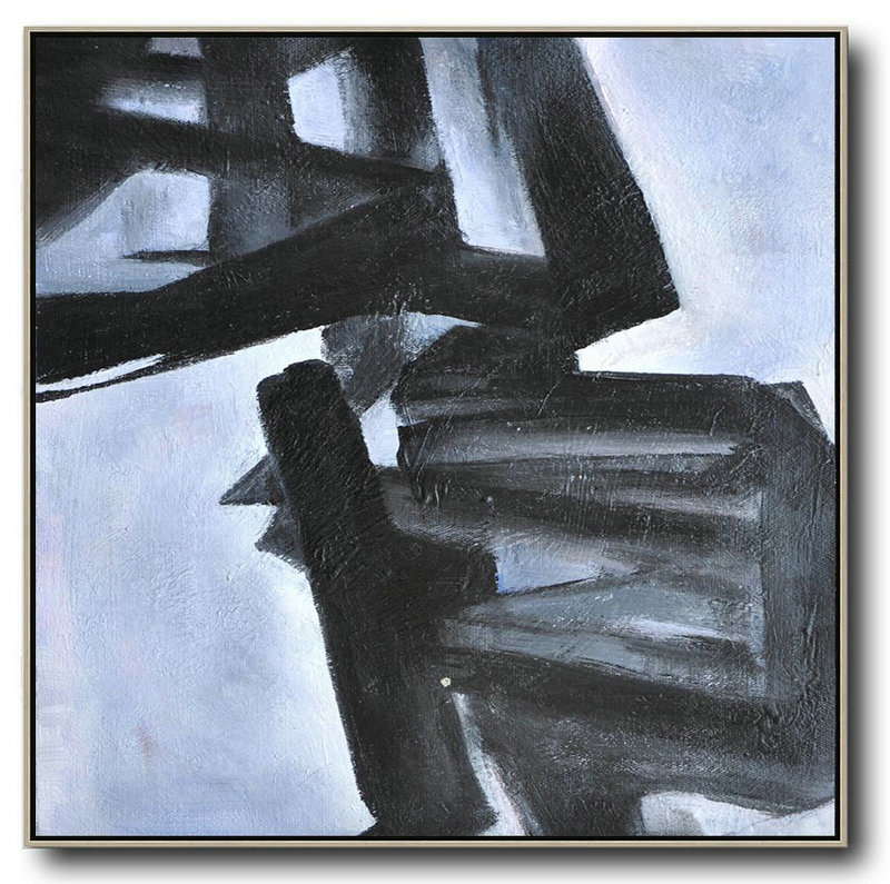 Large Abstract Art,Oversized Minimal Painting On Canvas - Modern Painting Abstract